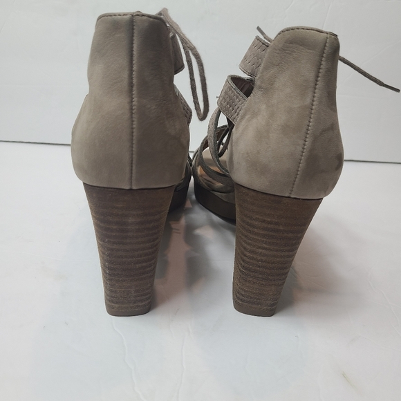 NEW PAUL GREEN Hana heels booties lace-up sandals - Picture 5 of 10